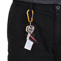Liga de alumínio Mosquetão Clipes Viagem Kit, Camping Equipamento, Survival Gear, Acampamento, Montanhismo Gancho, Mosquetão ao ar livre, 5 pcs, 10pcs - Image 4