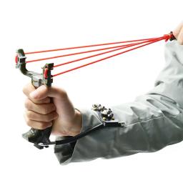 Descanso De Pulso Dobrável Slingshot, Liga De Camuflagem, Estilingue Forte, Caça Multifuncional, Acessórios De Tiro - Image 1