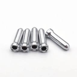 Sliders de freio de bicicleta, pontos de cabo para linha de freio de alumínio, corrente dianteira, shifter dentro do fio, ponta frisada, acessório de bicicleta mtb - Image 5
