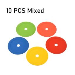 Cones planos Futebol Marcador Disco, Basquete Esportes, Velocidade e Agilidade Formação Marcadores, Equipamento Portátil De Treinamento, 10PCs - Image 6