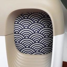 Handmade Automatic Cat Litter Box, Cat Toilet Lixo Bag, Anti-Odor Anti-Belt Sand, Cortina de Proteção de Privacidade, Use para Petsnowy - Image 1