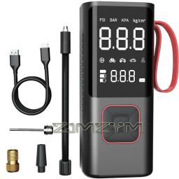 Bomba de ar elétrica multifuncional portátil inflável rápido, doméstico, duplo uso, inflator sem fio do carro - Image 6