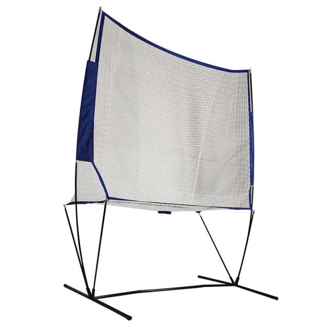 Sistema Portátil de Reciclagem de Bolas de Tênis com Rede de Autoajuda e Quadro Rebounder para Treinamento Prático