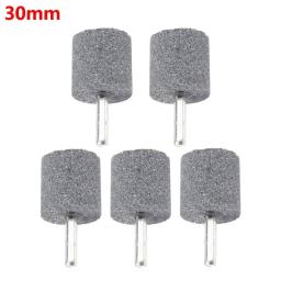 5 pçs rebolo polimento bit 6mm haste redonda cilíndrica cônica afiar cabeça ferramenta para moedor ferramentas rotativas acessórios - Image 3