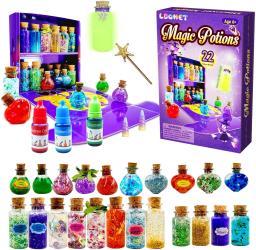 Kit de Poções Mágicas para Crianças, DIY Poções Mágicas, Brinquedos Artesanais, Decorações de Halloween, Natal, Novo, 24 peças - Image 1