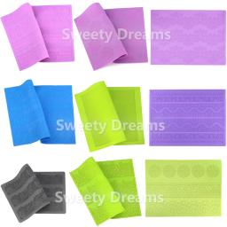 18 Estilos Molde de Silicone Esteira de Renda Fondant Ferramentas de Decoração de Bolo Biscoitos Cupcake Renda de Açúcar Esteira de Assar Bolo de Casamento - Image 1