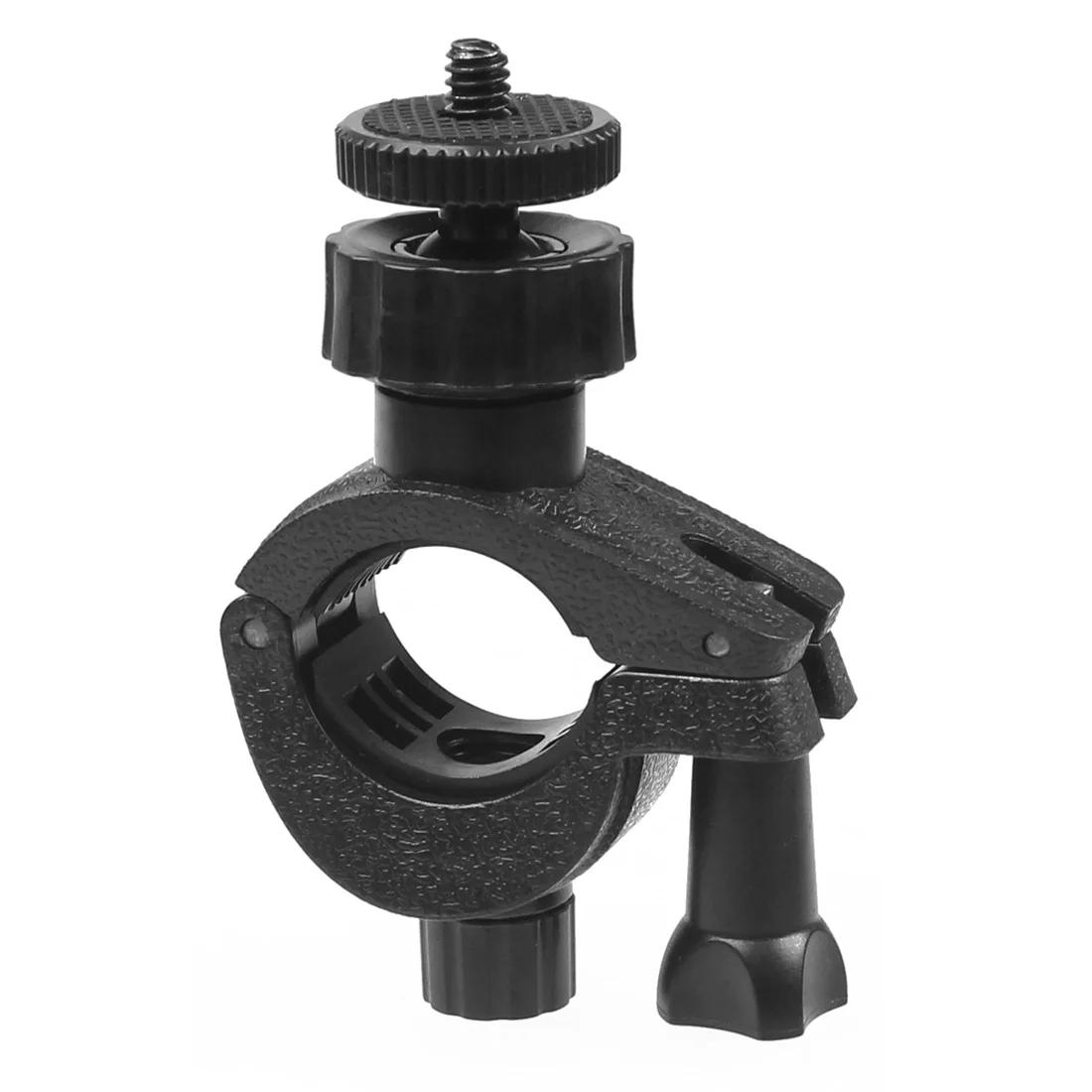 Suporte para celular com tampa, tripé ajustável com braçadeira para bicicleta e flash de led, para câmera de ação - Image 1