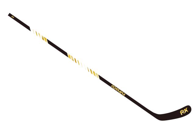 Cano de Hockey no Gelo ROXXANA de 100% Fibra de Carbono Fosca, Leve e Durável, Personalizável - Pacote com 2 Unidades de 62" e 400g