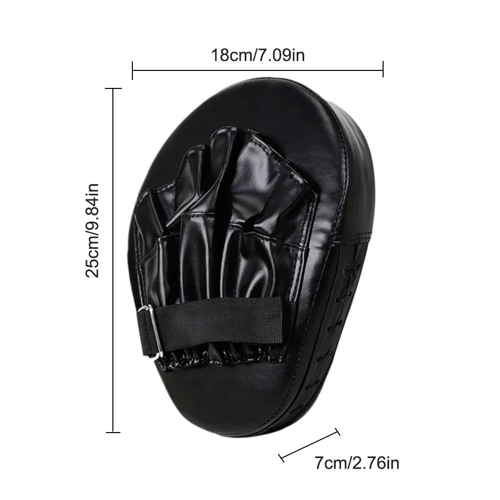 Almofadas de chute de taekwondo de couro PU, luvas de boxe para treinamento de proteção de boxe - Image 1
