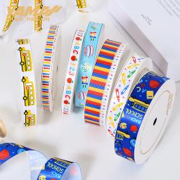 YAMA-Fita do dia das crianças, Escola Prom Celebração Artesanato, DIY Presentes Embrulho, Decoração do partido, 9mm, 16mm, 25mm, 10 jardas por rolo - Image 2