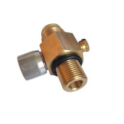 Ligar e desligar a válvula para Airsoft cilindro tanque, conector Sodastream, CO2 cilindro interruptor com 5/8 "-18UNF ou M18 * 1.5 rosca de entrada - Image 6