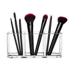 Acrílico Cosméticos Caixa De Armazenamento, Maquiagem Brush Holder, Batom Organizador, Lápis De Sobrancelha, Banheiro Display Stand, Diamante - Image 6