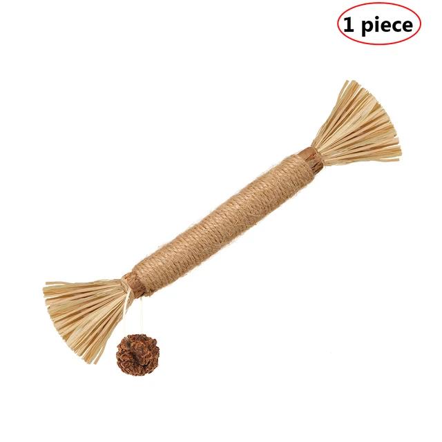 Natural matatabi pet cat petiscos varas limpeza dente catnip gato brinquedos actinidia silvervine brinquedo para gatos acessórios - Image 1