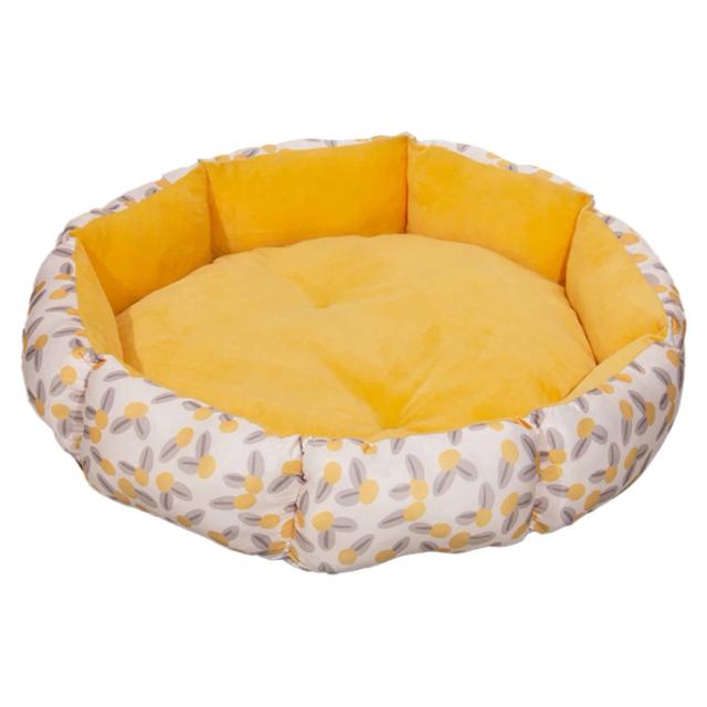 Cama Redonda Plush Super Macia para Cães e Gatos, Sem Deformação e Confortável, Ideal para o Sono dos Pets em Atacado