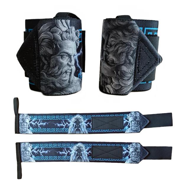 Tiras de Pulso Fitness - Suporte para Levantamento de Peso - 1 Par