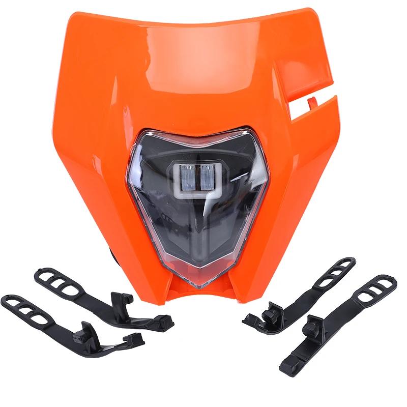 Farol LED para motocicleta EXC, EXCF, SX, SXF, XC, XCF, XCW, XCFW, 125, 150, 250, 300, 350, 450, 530, Farol Enduro de Faro - Image 1