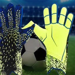 Luvas profissionais para adultos e crianças, látex espessado, proteção, futebol, esportes, futebol, goleiro - Image 4