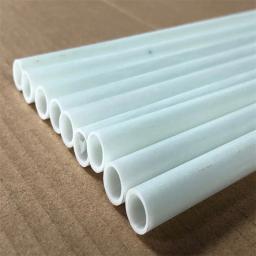 Tubo de fibra de vidro branca, tubo de fibra de vidro de 3mm-12mm com comprimento de 500mm, tubo de aço de vidro oco com 10 peças - Image 5