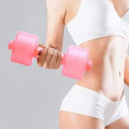 Haltere de Fitness Ajustável com Tampas Duplas, Halteres De Água, 1kg, Home Gym, Ferramentas Para Perda De Peso, Ioga, Exercício, Negócios - Image 6