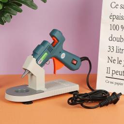 Plástico Hot Glue Gun Holder, Base Stand, armazenamento Rack, Ferramentas, Home DIY, Ferramentas de Reparo, Organizador, Derreter, 1Pc - Image 1