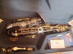 Saxofone Alto profissional com caso, Mark VI, Eb, preto, E-Flat, instrumento musical, alta qualidade, novo - Image 2