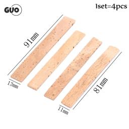 Almofada de clarinete 4 peças, tampão natural de cortiça para boca e pescoço, peças de reparo para instrumento de interface - Image 1