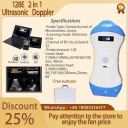 Ultrasound Probe Scanner Máquina Sem Fio, WIFI, Mala Livre, Suporte iOS Android Windows - Image 6