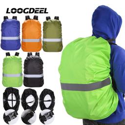 Capa de chuva reflexiva mochila 20l 35l 45l 60l saco à prova dwaterproof água camo tático acampamento ao ar livre caminhadas escalada poeira capa chuva - Image 1