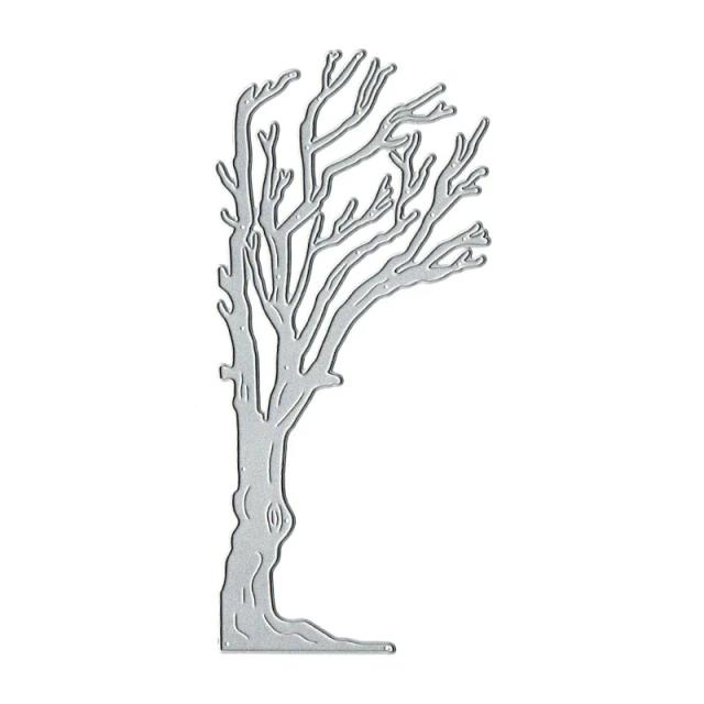 Árvore de Natal de Metal Corte a Laser para Scrapbook e Cartões - Escultura em Papel Artesanal 2024
