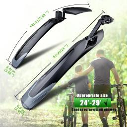 RBRL-Paralama de Bicicleta de Montanha Ajustável, MTB Fender, Liberação Rápida, Acessórios Protetor, Patente, Novo, 24-29, 2022 - Image 2