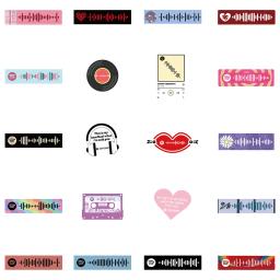 Adesivos impermeáveis com código de música, adesivos bonitos para bagagem, laptop, guitarra, telefone, grafite, bicicleta, carro, decalques, brinquedo infantil, 68pcs - Image 5