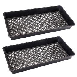 Bandeja De Mudas De Fundo De Malha, Iniciadores De Sementes Leves, Caixa De Mudas, 2pcs - Image 4