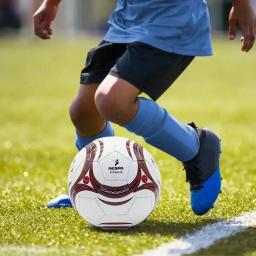 Bola de futebol profissional para o esporte, futebol máquina-costurado, tamanho padrão 5, futebol da prática do PVC para a prática do clube do jogo - Image 3