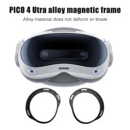 Magnético VR Glasses Frame para PICO4Ultra, Alloy Material, Anti Deformação, Gaming Equipment, Acessórios com saco de vidro - Image 1