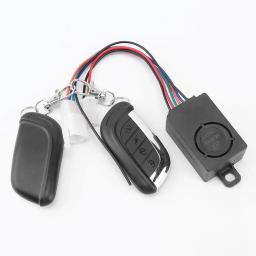 E-Bike Anti-Theft Sistema de Alarme, Segurança Inteligente, Controle Remoto, Detector, Scooter Elétrico, Bicicleta, 36V-72V, 125dB - Image 4