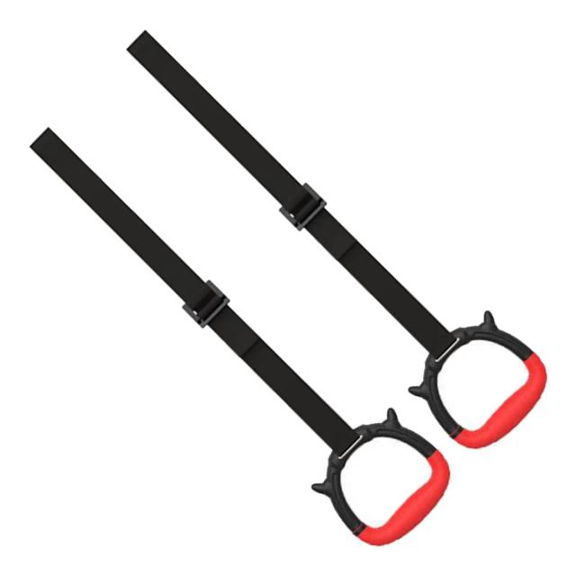 Anéis de Treinamento de Força para Crianças e Adultos - Equipamento Completo para Exercícios em Casa e Iniciantes