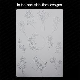 Mini pele pré-impressa de tatuagem, design preciso e limpo, almofada de borracha flexível para diferentes estilos, novo, 2024 - Image 3