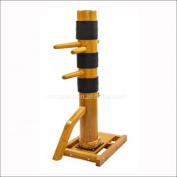 Alta qualidade kung fu wing chun manequim de madeira equipamento de treinamento de artes marciais estaca de madeira - Image 4