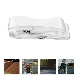 Rede de tênis portátil com alça central, 2.2m, tiras de malha alta de nylon, cordas ajustáveis, competição padrão, cinta de tênis - Image 4
