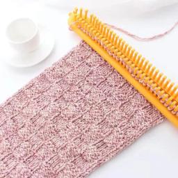 Kit de fio artesanal para tear de tricô, ferramenta diy, ganchos de crochê, agulhas de tricô, chapéu, cachecol, xale, suéter, meia, cobertores, tricô - Image 1