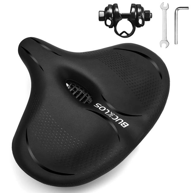 Bucklos Sela de Bicicleta Oversized Ergonômica Confortável 300x325mm