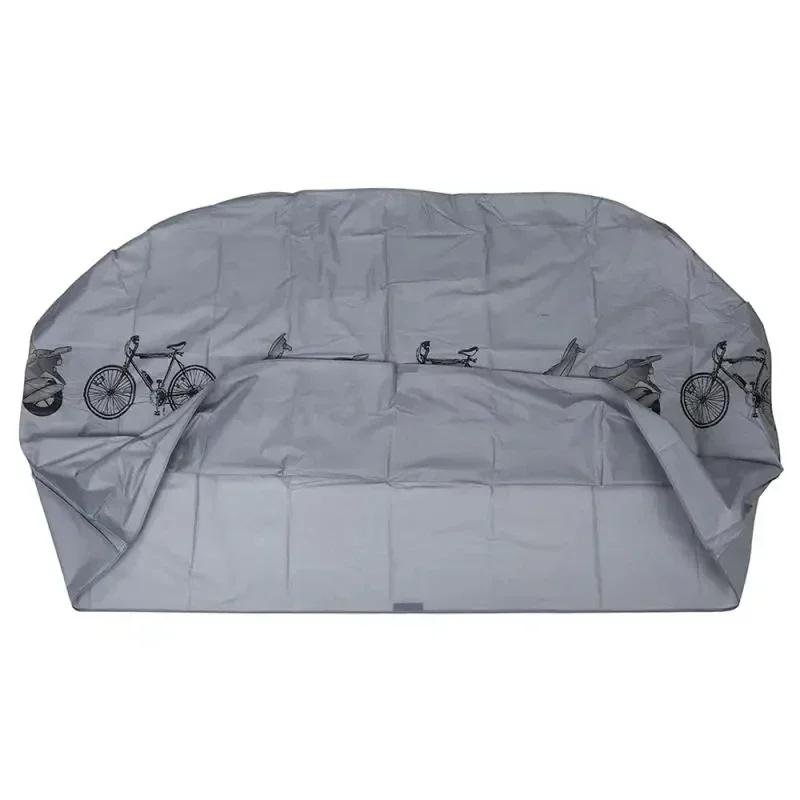 Bicicleta à prova dwaterproof água capa de chuva capa ao ar livre uv guardião luz do sol capa mtb caso da bicicleta engrenagem acessórios da bicicleta - Image 1