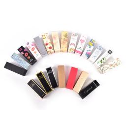 Embalagem De Presente De Papel Kraft Colorido, Caixa De Embalagem DIY, Tubo De Batom, Tubo De Bálsamo De Lábios, 5g, 25x25x88mm, 10Pcs - Image 3