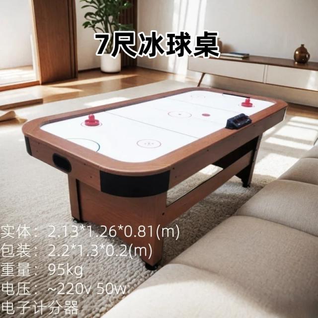 Mesa de Hóquei no Gelo Air Hockey Infantil e Adulto para Entretenimento e Jogos em Casa