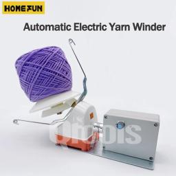 Enrolador de fio elétrico, máquina de enrolamento de fio automático, enrolador de bola de lã doméstico, faça você mesmo, corda de lã de fio personalizada - Image 1