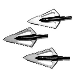 Broad Head Arrows for Practice, Archery Heads for Hunting, Besta, Arco Recurvo, Arco Composto, 100 Grãos - Image 2