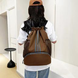 Bolso de bola grande para homens e mulheres, sacos de ginástica, viagem, acampamento, fitness, basquete, estudantes, mochilas esportivas femininas, masculino - Image 6