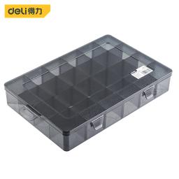 Caixa de armazenamento transparente ajustável, Multi-Lattice Slots, maleta de ferramentas, caixa de artesanato, acessórios para jóias - Image 2