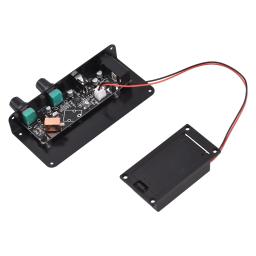 Mudo silencioso violino captador, EQ equilíbrio Sensing equalizador Piezo, Preamp para violino com fone de ouvido saída Tom - Image 5