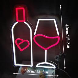 Bar Beer Neon Sign, Loja Home Decor, Luzes LED De Cozinha 3D, Luminous Neon Lamps, Store Party, Housebar Wall Decor - Image 6